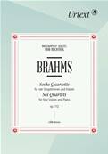 Sechs Quartette op. 112