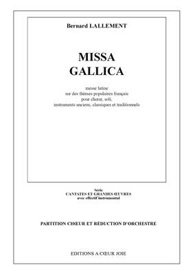 Missa Gallica- Choeur et piano