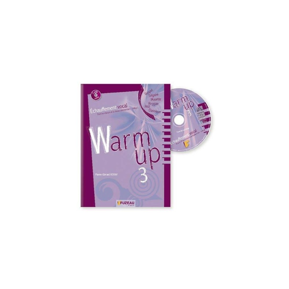 Jazz Warm Up Vol 3 - LIVRET + CD 