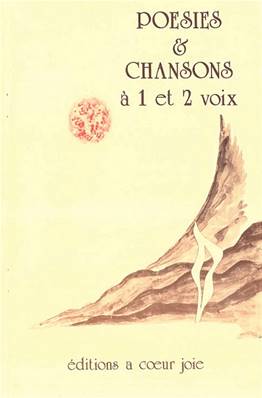 Poésies et chansons à 1 et 2 voix