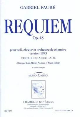 Requiem op.48 (Chœur en accolade)