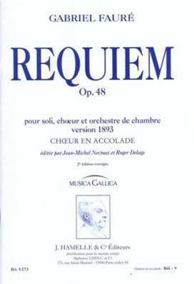 Requiem op.48 - choeur seul